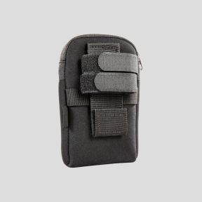 Schokbestendige riemholster voor smartphone - 14x9,5cm - Zwart - Tatonka