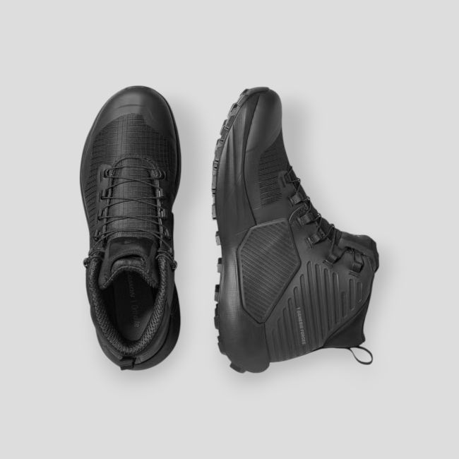 Genesis Forces Mid Intervention Shoes - Black - Salomon