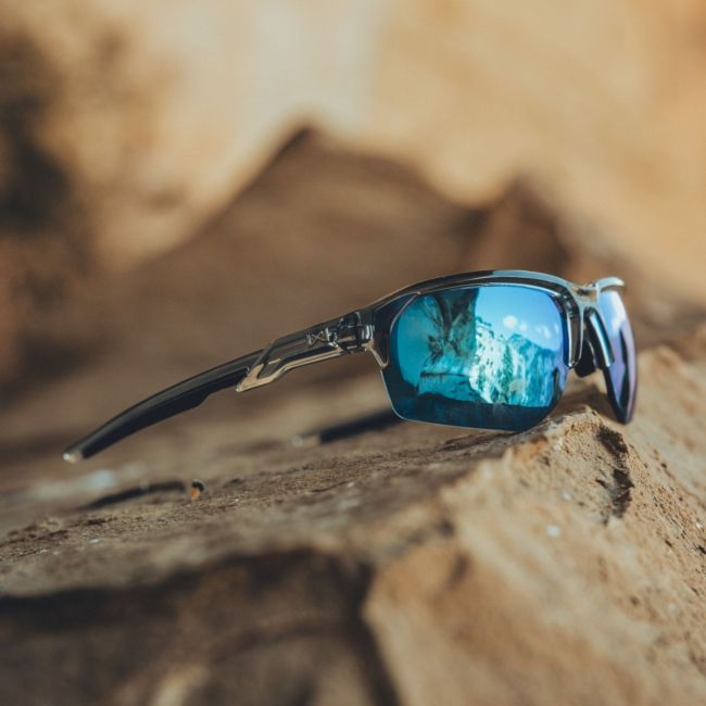 Sonnenbrille Jakl (Captivate™ Spiegel Rote Gläser) - Transparentgrau - Wiley X