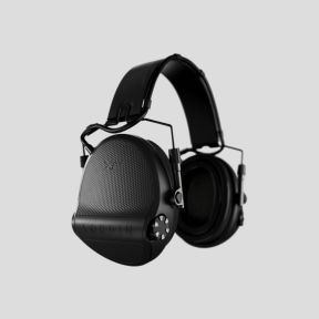 Cuffia antirumore con archetto in cuoio nero e anelli in gel Suprême X2 (SNR : 29db) - Nero - MSA Sordin