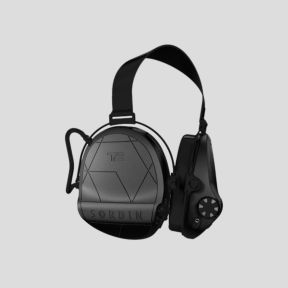 Casque anti-bruit avec serre-nuque en tissu noir Suprême T2 (SNR : 29db) - Noir - MSA Sordin