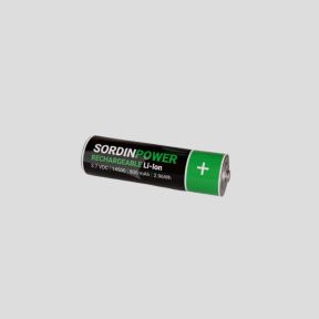 Oplaadbare batterij (14 500 Li-ion, 3,7V, 800 mAh) voor gehoorkap Suprême T2/X2 BT - MSA Sordin