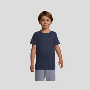 Tee-shirt à manches courtes raglan Sporty enfant - French Marine - Sol's