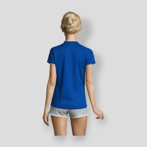 T-shirt a maniche corte raglan Sporty donna - Royal - Sol's