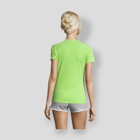 Tee-shirt à manches courtes raglan Sporty femme - Vert Pomme - Sol's