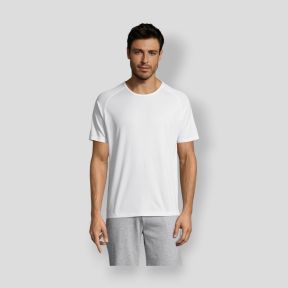 Tee-shirt à manches raglan Sporty homme - Blanc - Sol's