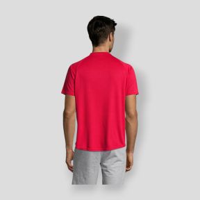 Tee-shirt met raglanmouwen Sporty heren - Rood - Sol's