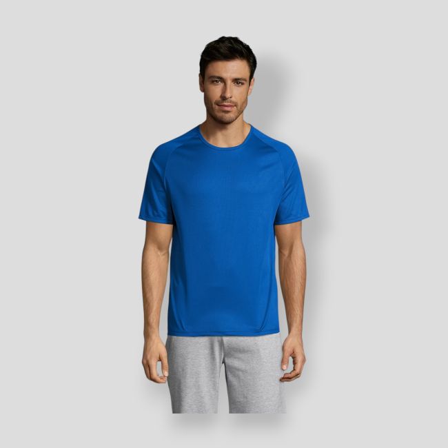 T-shirt a maniche raglan Sporty uomo - Royal - Sol's