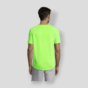 T-shirt a maniche raglan Sporty uomo - Verde Fluo - Sol's