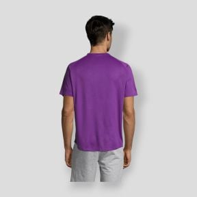Tee-shirt à manches raglan Sporty homme - Violet Foncé - Sol's