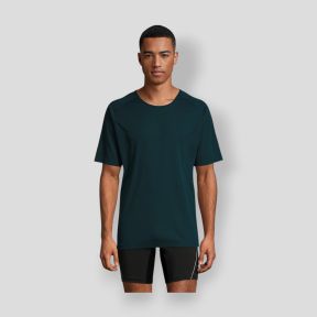 T-shirt de mangas raglan Sporty homem - Azul Petróleo - Sol's