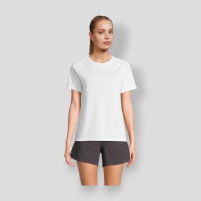 Camiseta de mangas raglán Vortex mujer - Blanco - Sol's