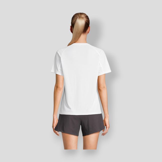 Camiseta de mangas raglán Vortex mujer - Blanco - Sol's