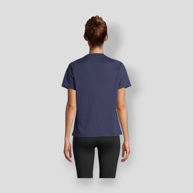 Damen Raglan-T-Shirt Vortex - French Marine - Sol's