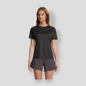 Tee-shirt à manches raglan Vortex femme - Noir - Sol's