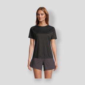 Tee-shirt à manches raglan Vortex femme - Noir - Sol's