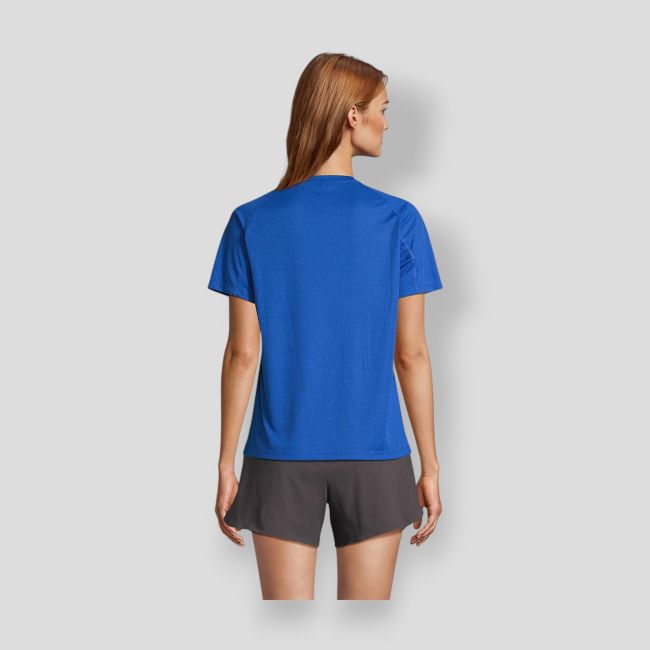 Camiseta de manga raglán Vortex mujer - Royal - Sol's
