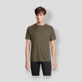 T-shirt de mangas raglan Vortex homem - Army - Sol's