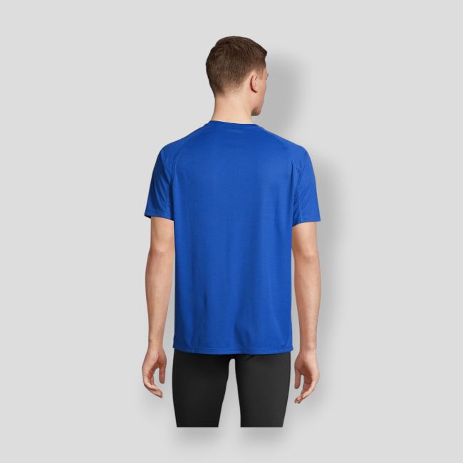 Tee-shirt met raglanmouwen Vortex heren - Royal - Sol's