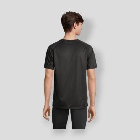 Camiseta de mangas raglán Vortex hombre - Negro - Sol's