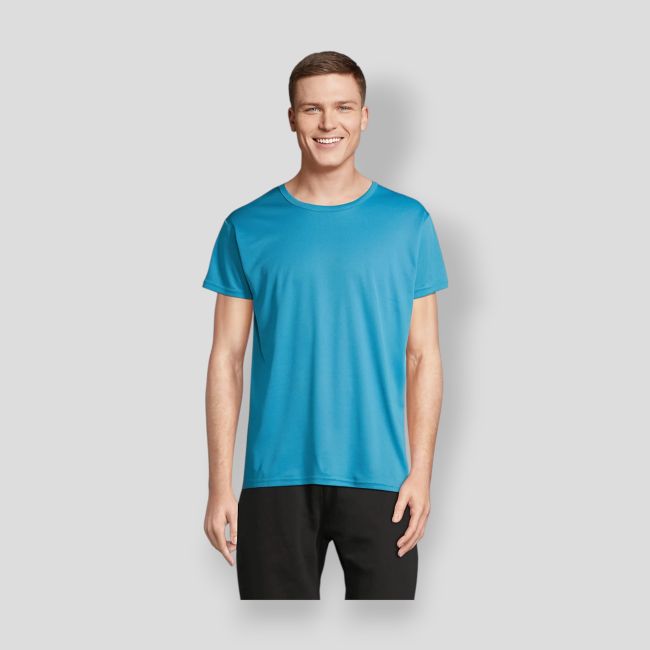 Camiseta de deporte Sprint - Aqua - Sol's