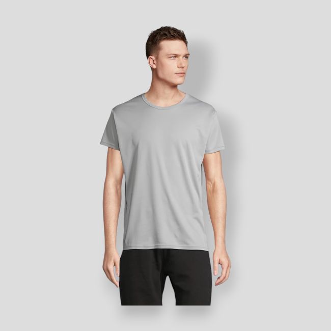 Sport-T-Shirt Sprint - Reines Grau - Sol's