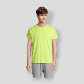 T-shirt de desporto Sprint - Amarelo Fluo - Sol's
