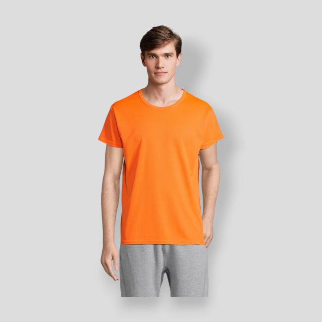 Tee-shirt de sport Sprint - Orange Fluo - Sol's