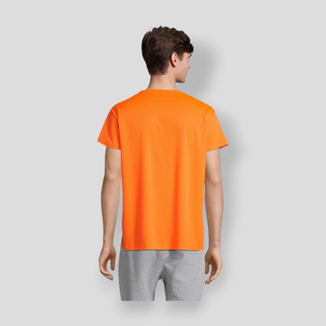 T-shirt da sport Sprint - Arancione Fluo - Sol's