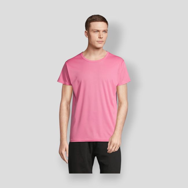 Tee-shirt de sport Sprint - Rose Ruban - Sol's