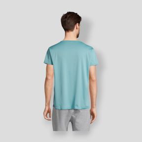 T-shirt de desporto Sprint - Azul Piscina - Sol's