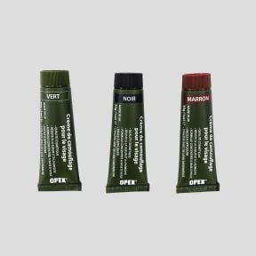 Set de 3 tubos de crema de camuflaje - Verde/Marrón/Negro - OPEX