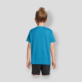T-shirt sportiva Sprint bambino - Aqua - Sol's