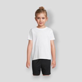 Camiseta deportiva Sprint infantil - Blanco - Sol's