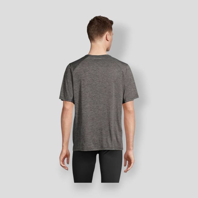 Camiseta de deporte Storm - Negro Jaspeado/Negro - Sol's