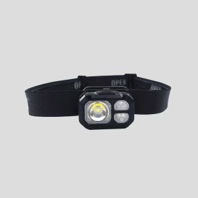 Wiederaufladbare LED-Stirnlampe (800 Lumen) - Schwarz - OPEX