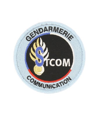 Écusson brodé Gendarmerie Service Technique de la Communication 