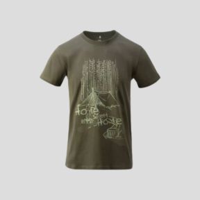 T-shirt (Home Sweet Home) - Vert Taïga - Helikon