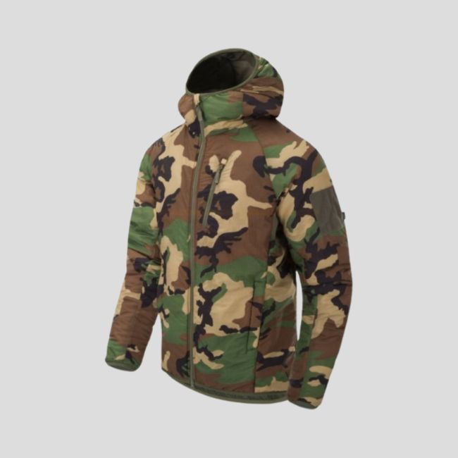 Hoodie Kurtka WOLFHOUND - Climashield® Apex 67g - US Woodland - Helikon