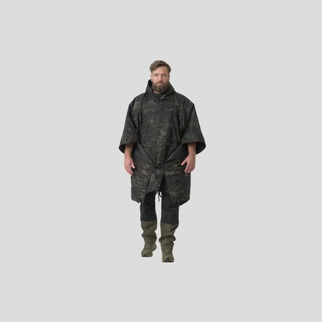 Poncho SWAGMAN ROLL - Multicam® Noir - Helikon