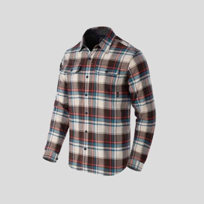Camicia Koszula GreyMan - Motivo a quadri - Helikon