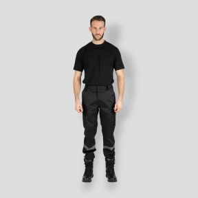 Pantalon Sécurité avec élasthanne SAFETY - Noir - Nine Worths