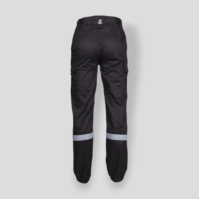 Pantalón de Seguridad con elastano SAFETY - Negro - Nine Worths