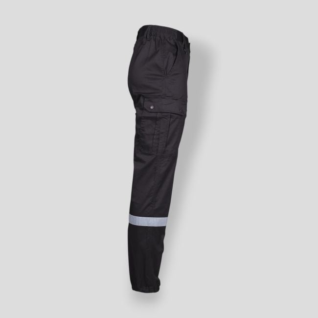 Pantalón de Seguridad con elastano SAFETY - Negro - Nine Worths