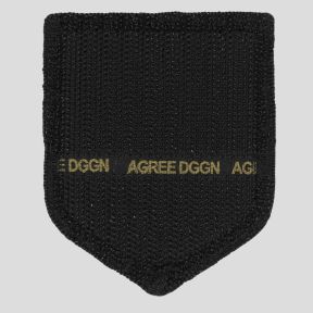 Escudo de Tela con velcro Gendarmería Móvil ZDS-Sud-Est Lyon (5ème LGM) - Alta visibilidad