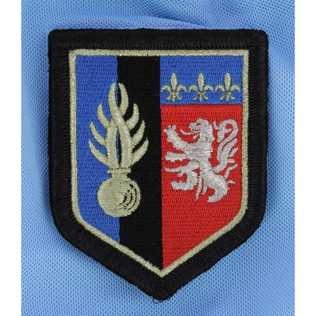 Écusson Tissu avec velcro Gendarmerie Mobile Zone De Défense Lyon - Haute visibilité