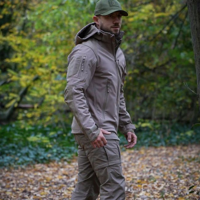 Kurtka softshell ripstop Dutycall - Coyote - GK
