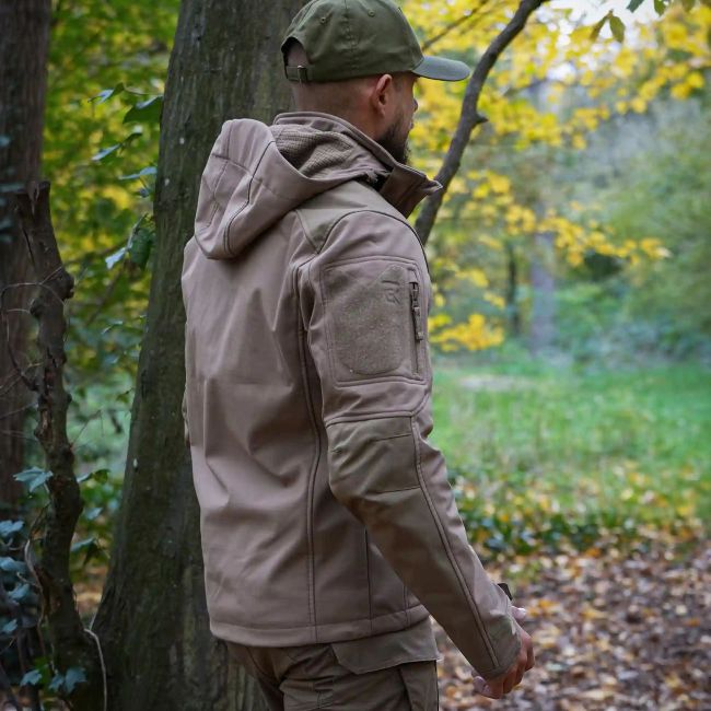 Chaqueta softshell ripstop Dutycall - Coyote - GK