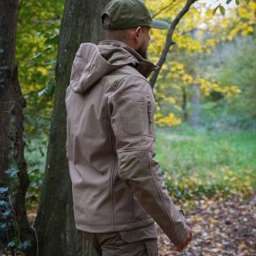 Kurtka softshell ripstop Dutycall - Coyote - GK