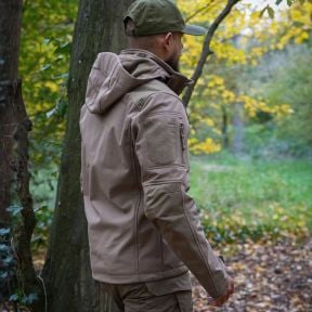 Chaqueta softshell ripstop Dutycall - Coyote - GK